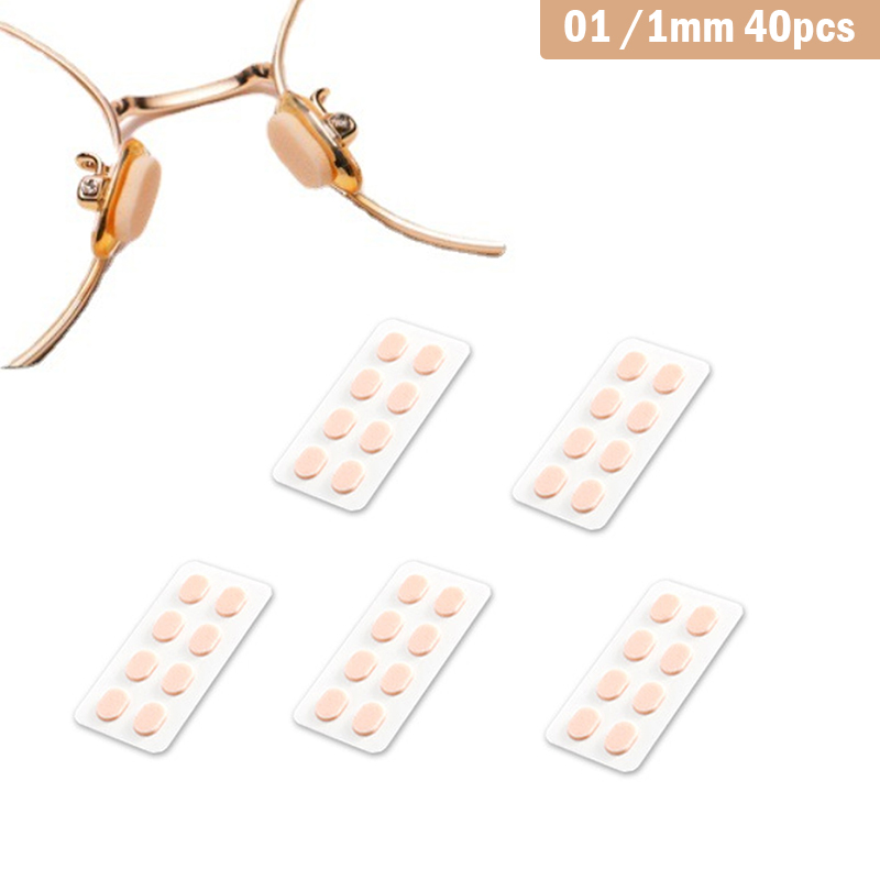 40Pcs Soft Foam Nose Pads Self Adhesive Eyeglass EVA Makeup Eyeglasses Nose.io - Photo 11/24