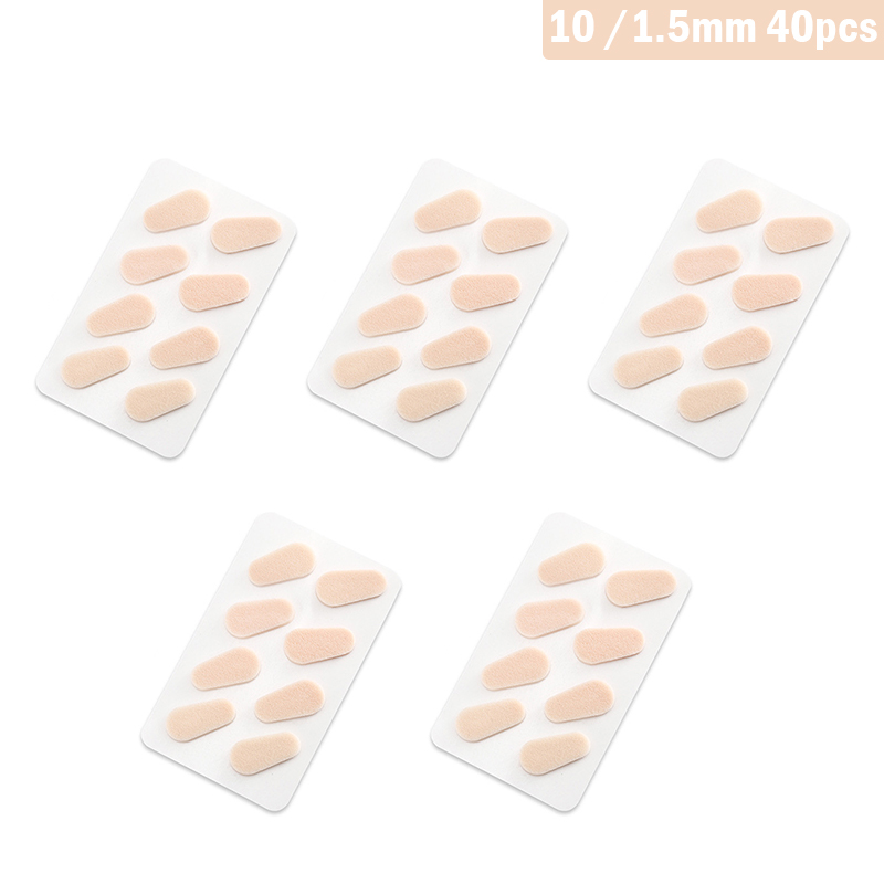 40Pcs Soft Foam Nose Pads Self Adhesive Eyeglass EVA Makeup Eyeglasses Nose.io - Photo 9/24