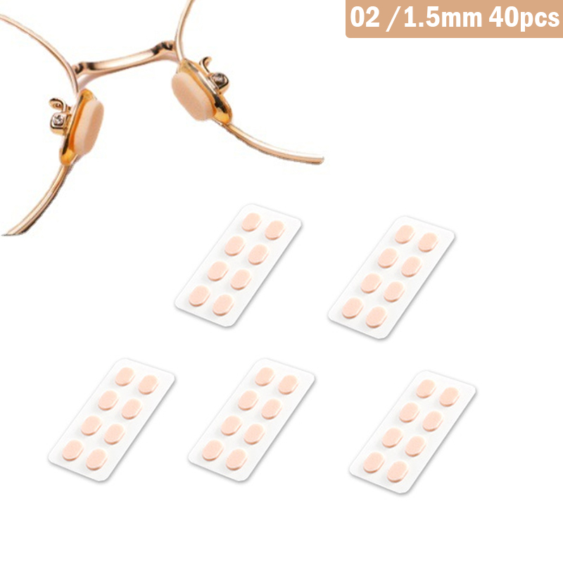 40Pcs Soft Foam Nose Pads Self Adhesive Eyeglass EVA Makeup Eyeglasses Nose.io - Photo 12/24
