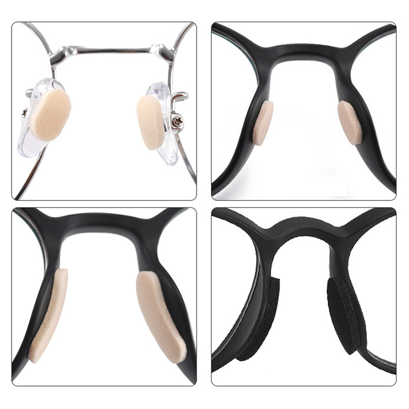 40Pcs Soft Foam Nose Pads Self Adhesive Eyeglass EVA Makeup Eyeglasses Nose.io - Photo 2/24