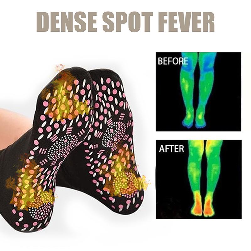 Chaussettes Minceur Santé - Afiz Tourmaline - Auto-Chauffantes - 3 Paires - Confortables et
