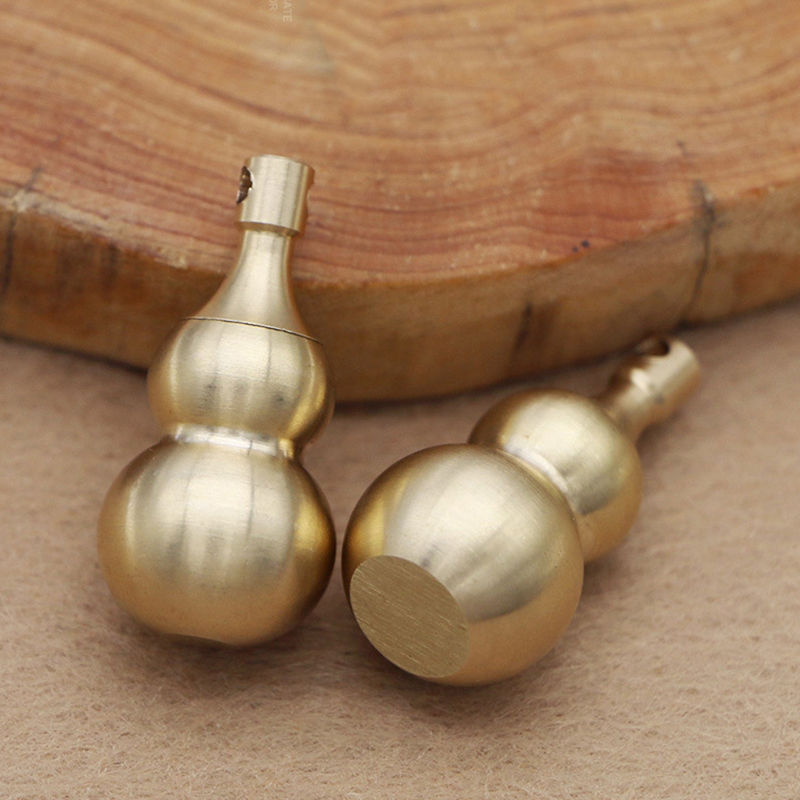 Chinese Natural Feng Shui Brass Gourd Buddhist Good Luck Home Ornament Decor JW SB10420 Chinese Natural Feng Shui Brass Gourd Buddhist Good Luck Home Ornament Decor JW SB10420