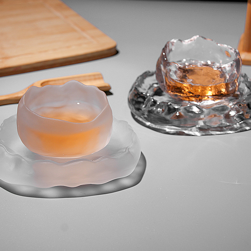 1pc Japanese Style Glass Cup Tasting Transparent Tea Cups White Wine -YA 1pc Japanese Style Glass Cup Tasting Transparent Tea Cups White Wine -YA