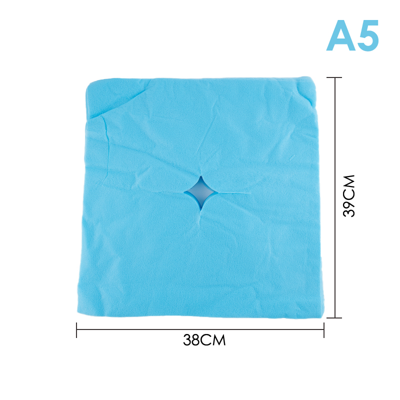 100Pcs Disposable Massage Table Sheets Headrest Pads Face Pillow Cover Cushi F❤❤