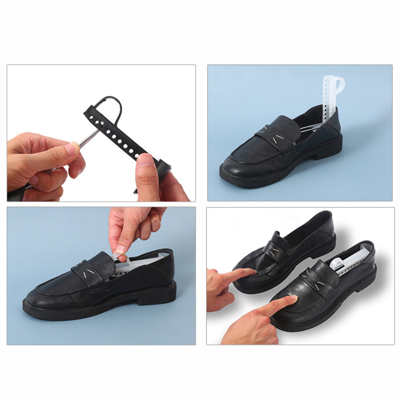 1 Pair Plastic Shoe Tree Shaper Shapes Stretcher Adjustable for Women *co - Bild 6 von 14