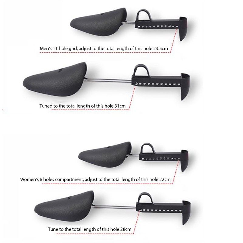 1 Pair Plastic Shoe Tree Shaper Shapes Stretcher Adjustable for Women *co - Bild 5 von 14