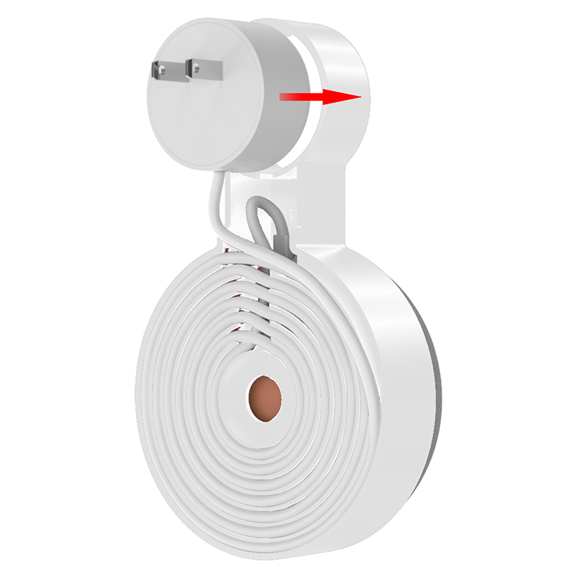 Outlet wall mount holder sales for google home mini