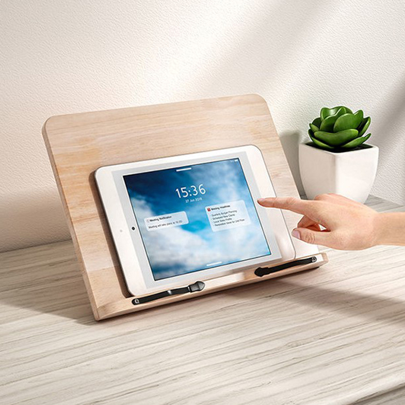 Adjustable Reading Rest Tablet Cook Home Study Room Book Holder Foldable Stan U5 RY11642