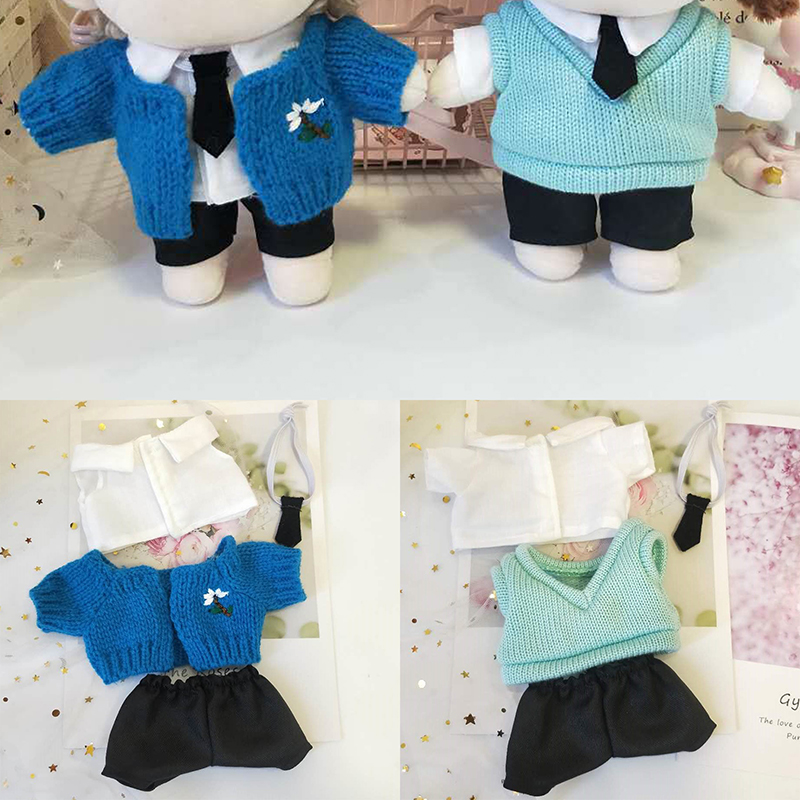 Abbigliamento bambola per bambole 20 cm idolo bambole accessori peluche bambole abbigliamento pull.YH zh- NZ11952
