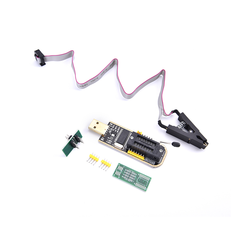 CH341A 24 25 Series EEPROM Flash BIOS USB Programmer Module + SOIC8 Test C-CR Sn