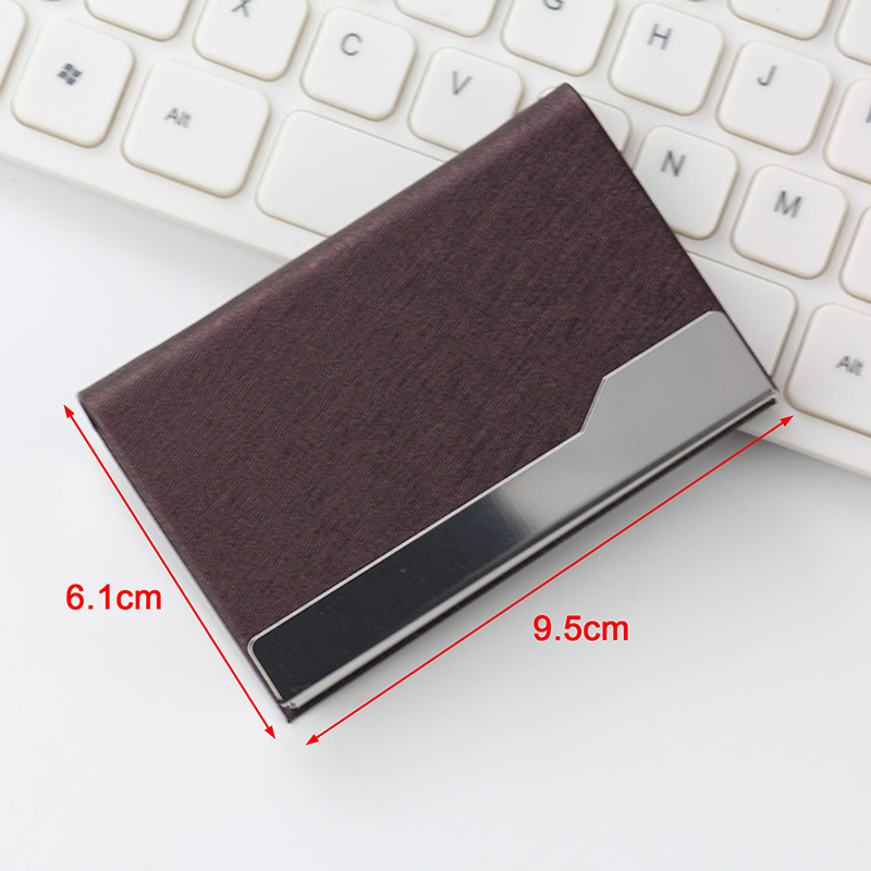 Porte-Cartes GOWALL - Cuir Synthétique - Fermeture Magnétique - Minimaliste