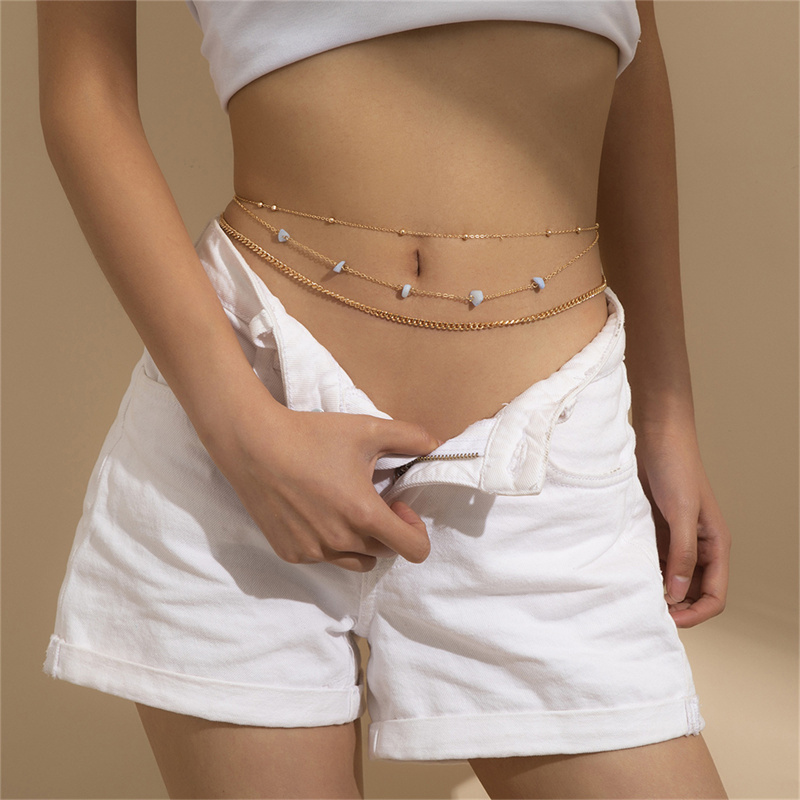 Stone on sale waist chain