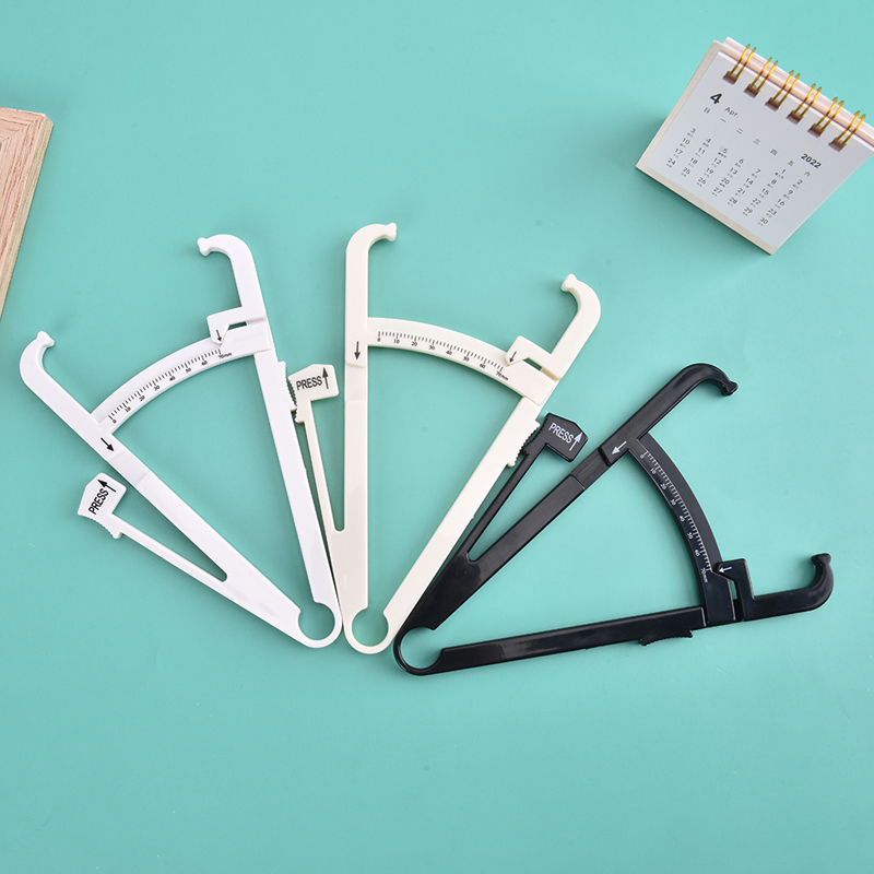 PERSONAL BODY FAT Caliper Skin Analyzer Measure Charts Fitness Health ...