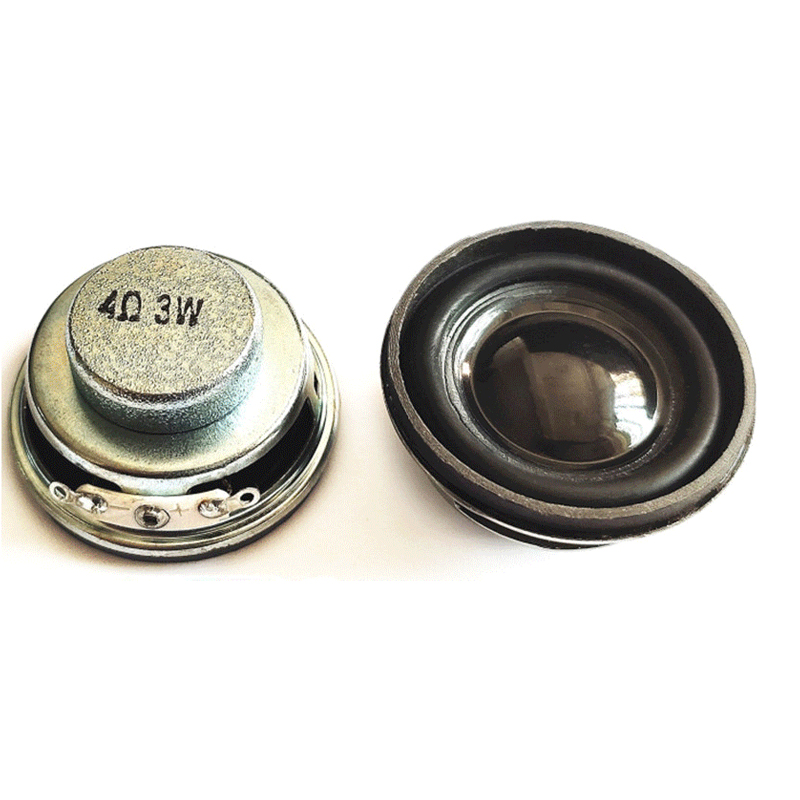 2pz 40mm altoparlante magnetico interno 1 5 pollici bordo PU 4 euro 3w5W altoparlante- 2pz 40mm altoparlante magnetico interno 1 5 pollici bordo PU 4 euro 3w5W altoparlante-