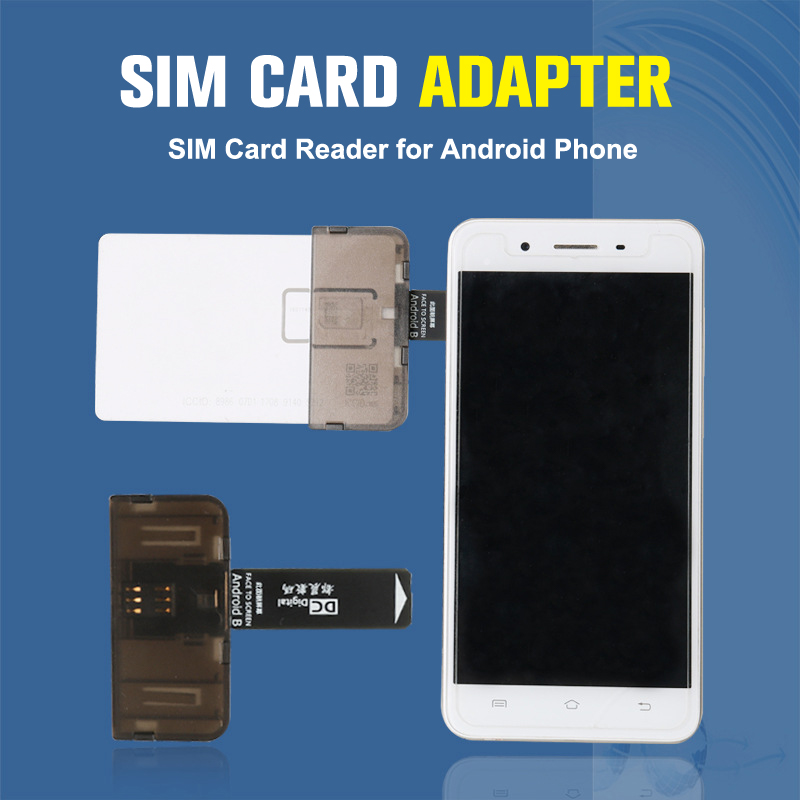 SIM Card Adapter SIM Card Reader Mini SIM Nano for Android phone(Plug And Pl-qk - Picture 3 of 12