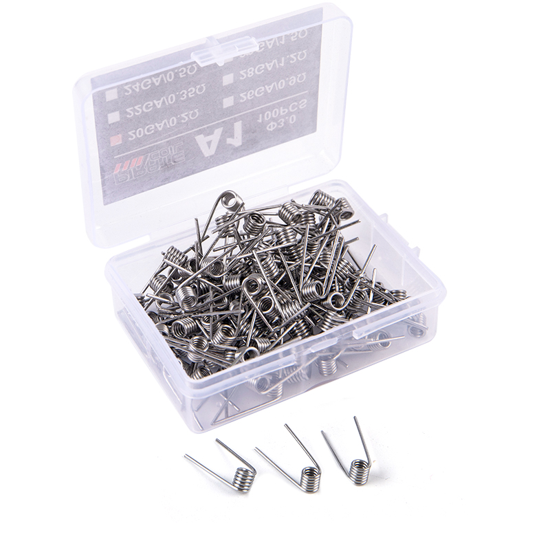 100Pcs/box A1 Coil Wire Heating Resistance Premade Coils DIY Prebuilt Coil Wi-qk - Imagen 8 de 17