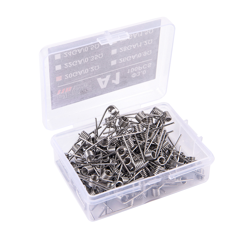 100Pcs/box A1 Coil Wire Heating Resistance Premade Coils DIY Prebuilt Coil Wi-qk - Imagen 7 de 17