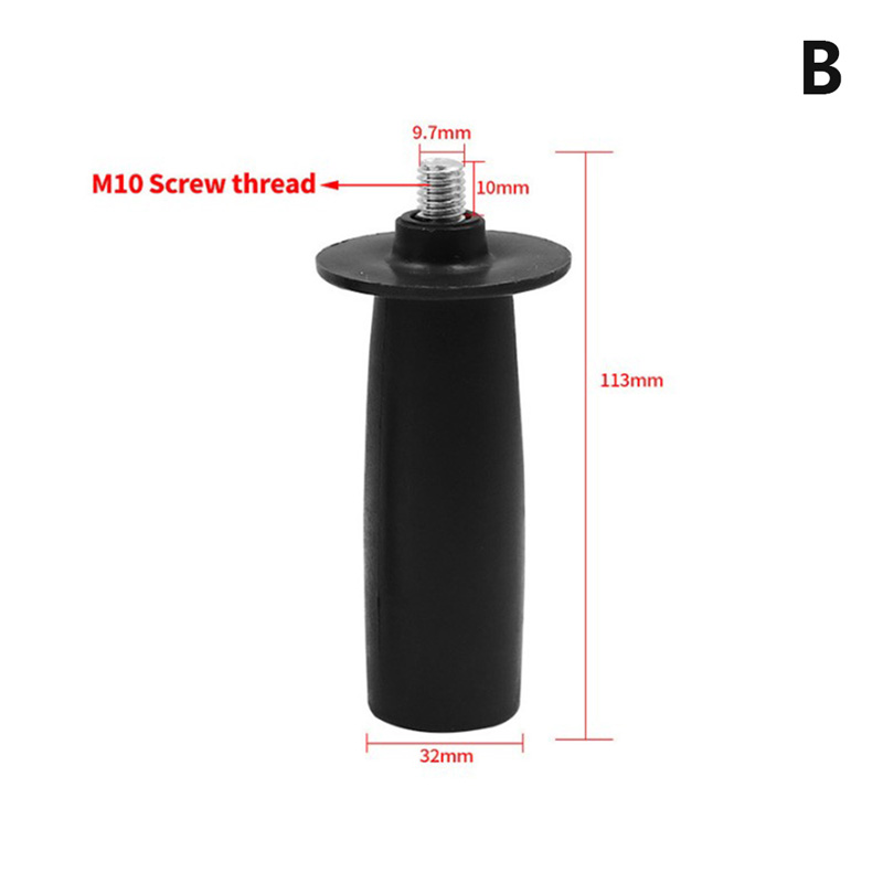 8mm 10mm Thread Auxiliary Side Handle For Angle Grinder Grinding Machine To-f; - Bild 9 von 12
