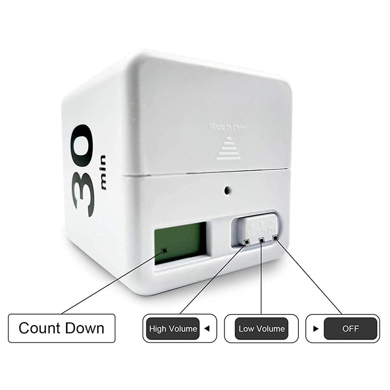 Gravity Sensor Flip Timer Responsive Cube Timer Sports Timer Kitchen Ti*h* - Picture 5 of 13