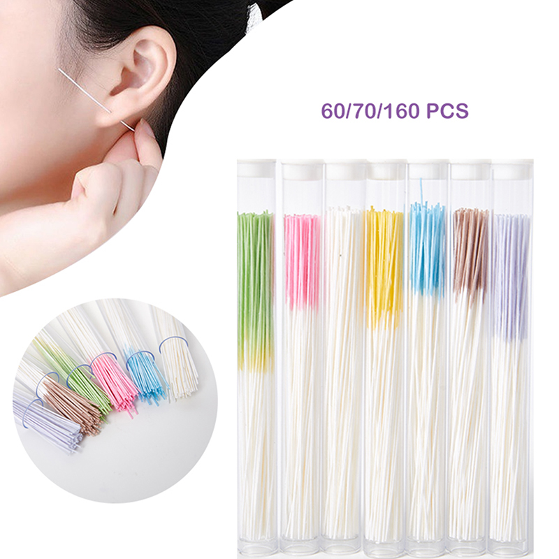 60/70/160 pcs Ear Cleaning Set Grass Paper Floss Ear Hole Aftercare To-*- - Picture 2 of 15