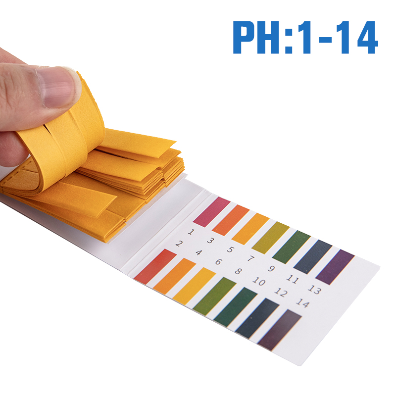 80 Strips/pack PH 1-14 Litmus Paper PH Tester Papers Universal Indicator Pa- SUM - Bild 4 von 8