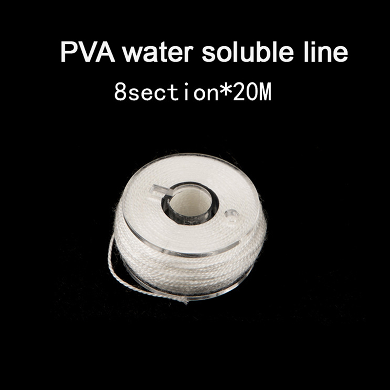 20m Reel PVA String Carp Fishing Water Soluble Braided Sink Line PVA Line BaHF 20m Reel PVA String Carp Fishing Water Soluble Braided Sink Line PVA Line BaHF