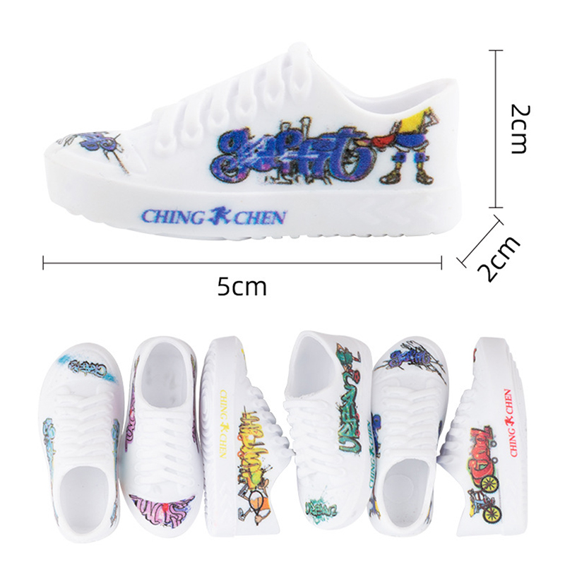 Scarpe giocattolo dito mini scarpe da skateboard scarpe sportive dita scooter giocattolo bambini- Scarpe giocattolo dito mini scarpe da skateboard scarpe sportive dita scooter giocattolo bambini-