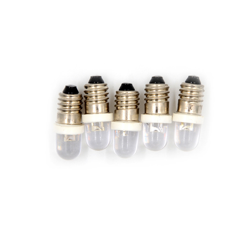 5Pcs Low power consumption E10 LED Screw Base Indicator Bulb DC Light In F YK - Picture 1 of 20