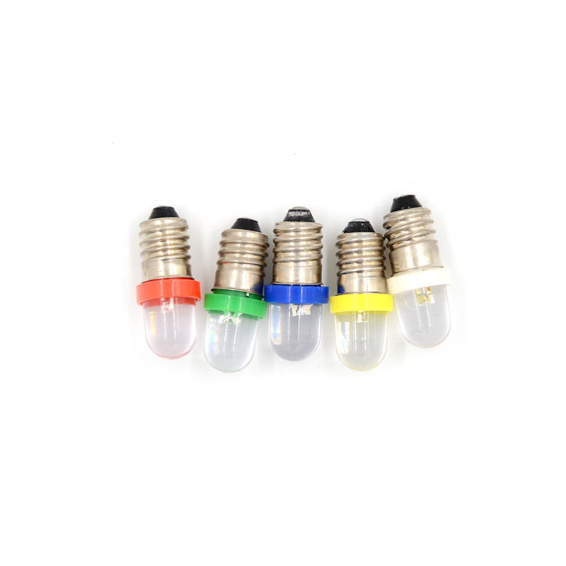 5Pcs Low power consumption E10 LED Screw Base Indicator Bulb DC Light In F YK - Picture 2 of 20