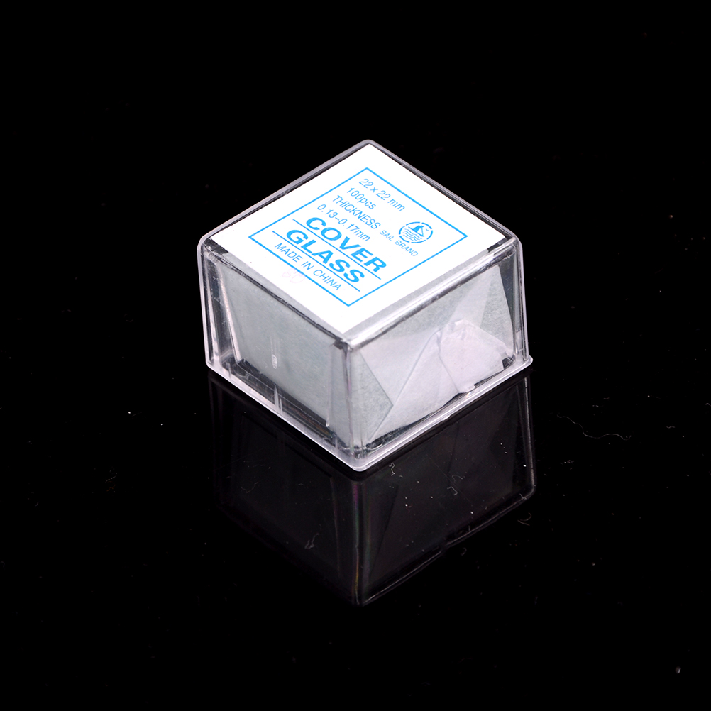 100 pcs Glass Micro Cover Slips 22x22mm - Microscope Slide Covers*d* - Picture 3 of 12