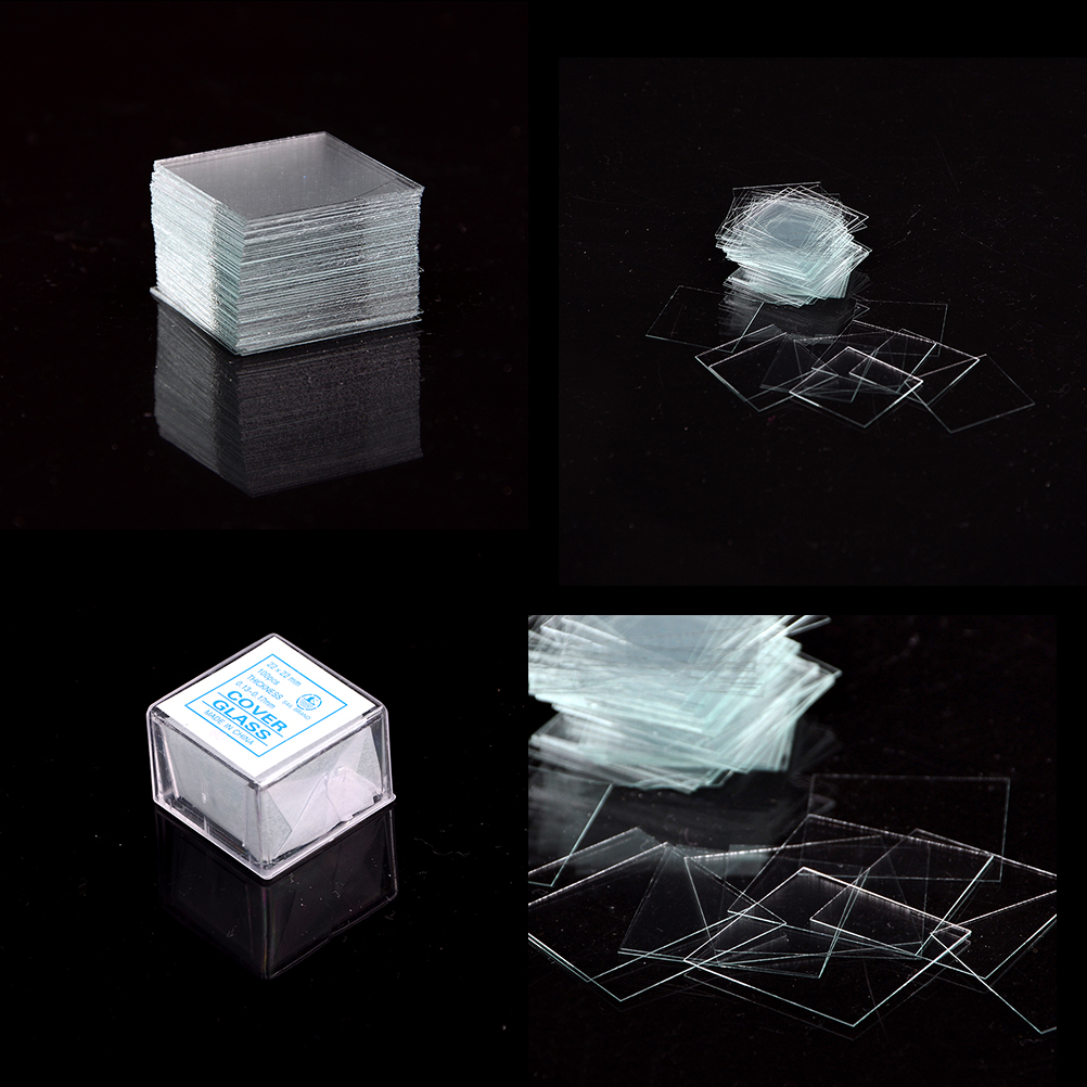100 pcs Glass Micro Cover Slips 22x22mm - Microscope Slide Covers*d* - Picture 8 of 12