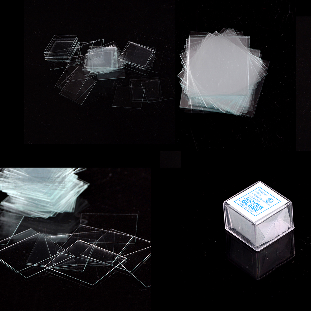 100 pcs Glass Micro Cover Slips 22x22mm - Microscope Slide Covers*d* - Picture 10 of 12