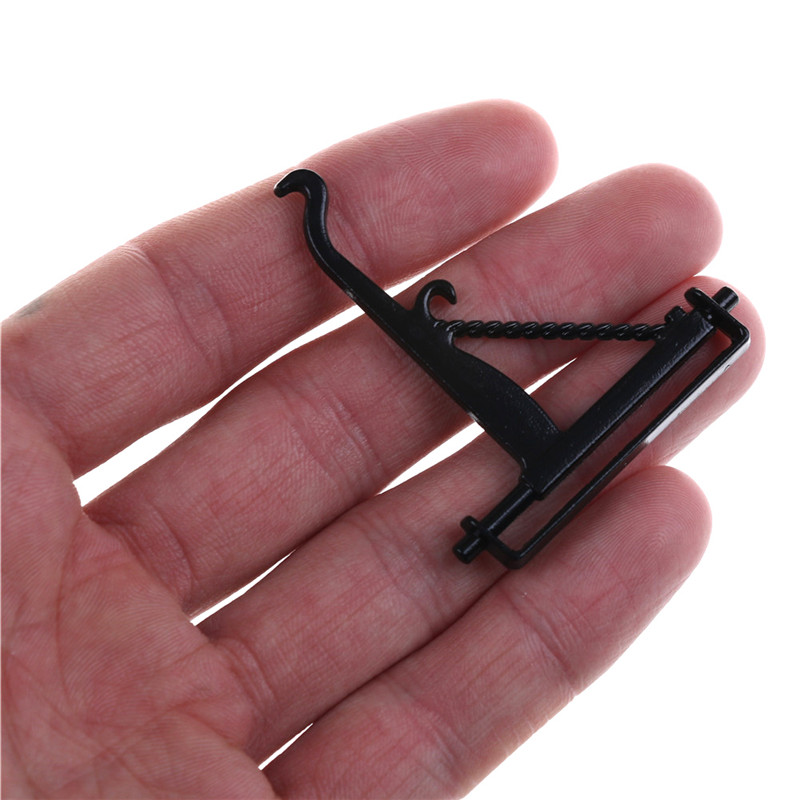 1:12 Dollhouse Decor Metal Hook Plant Hanger Garden Miniature Accessory ^❤.t2 Qc RK10554