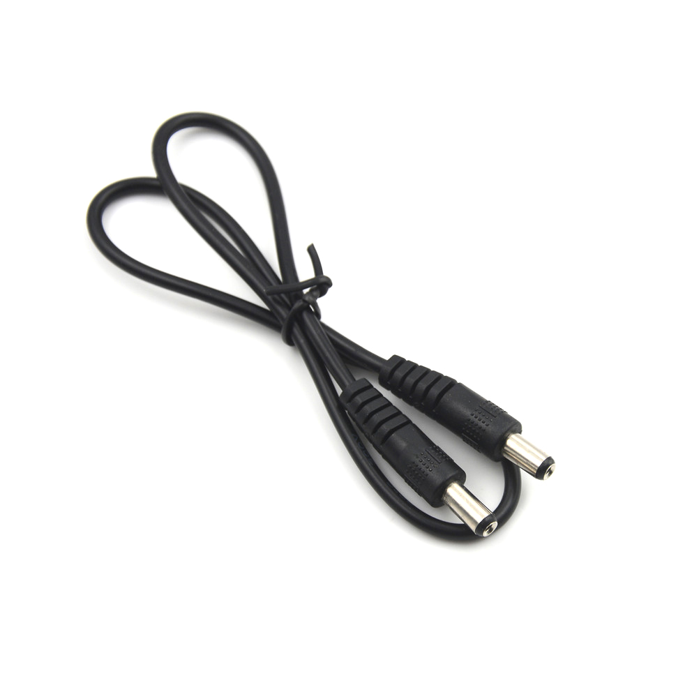 5.5x2.1mm Male To 5.5 x 2.1mm Male DC Power Plug CCTV Adapter Connector Cable F~ - Bild 5 von 7