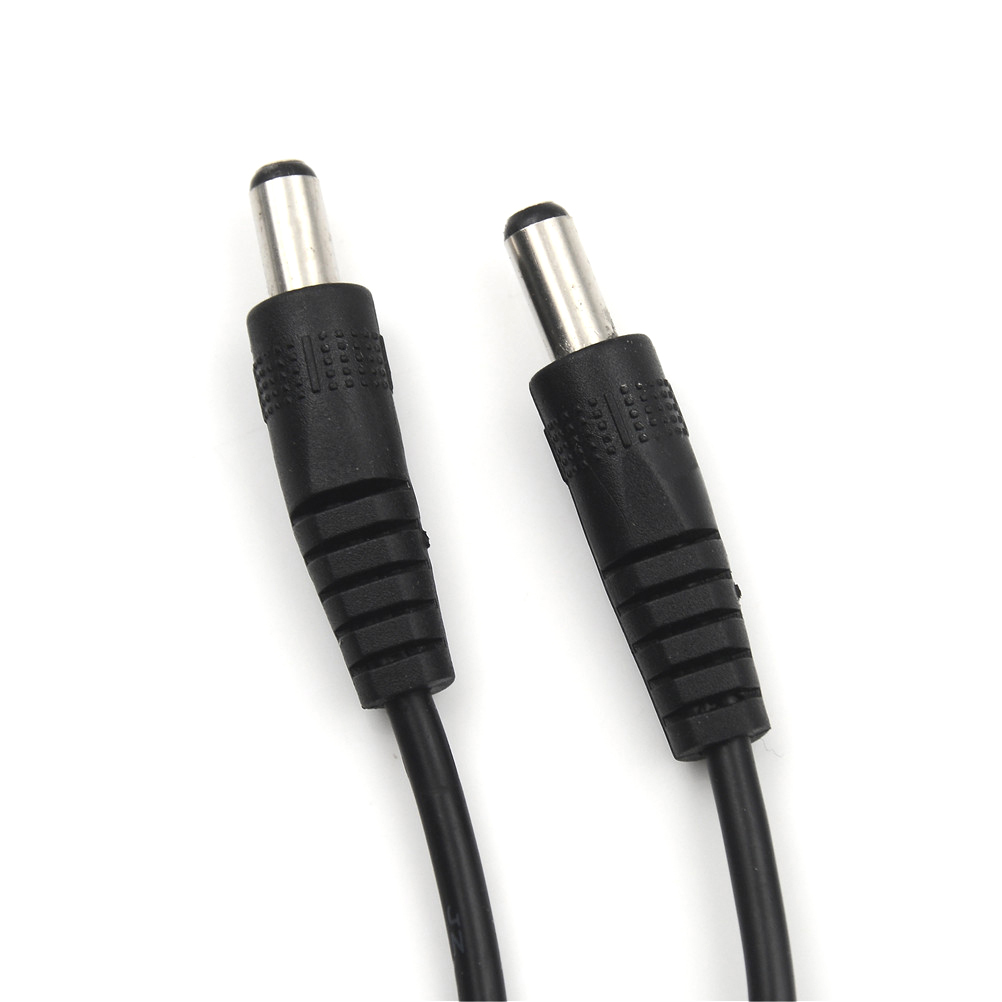 5.5x2.1mm Male To 5.5 x 2.1mm Male DC Power Plug CCTV Adapter Connector Cable F~ - Bild 7 von 7