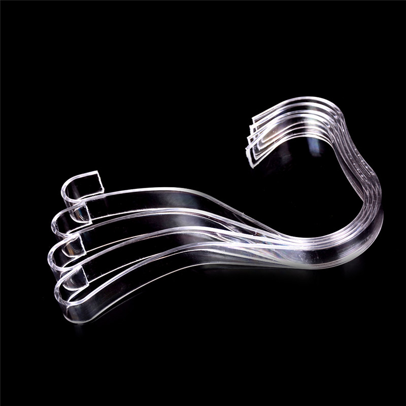 4X Women Clear Acrylic Plastic Sandal Lady Shoes Display Stand