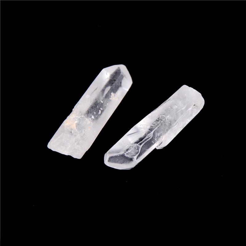 50g Lot Tibet Natural Clear Crystal White Quartz Points Terminated Wand SpecimR1 - Bild 3 von 7