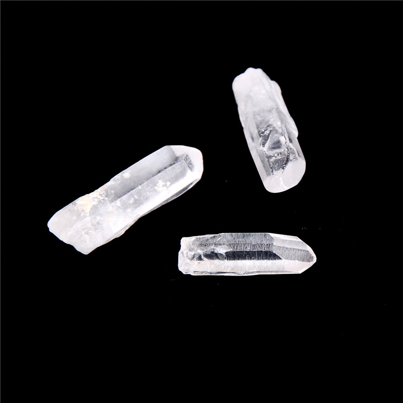 50g Lot Tibet Natural Clear Crystal White Quartz Points Terminated Wand SpecimR1 - Bild 4 von 7