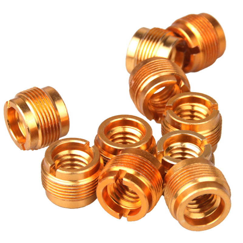 5Pcs Microphone Mic Screw Clips Thread Adaptor 3/8" To 5/8" Connector GoldenFRFR