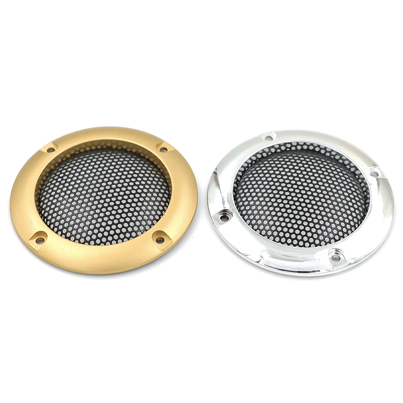 2pcs 2" inch Audio speaker cover decorative circle metal mesh grille Z8 - Foto 2 di 12