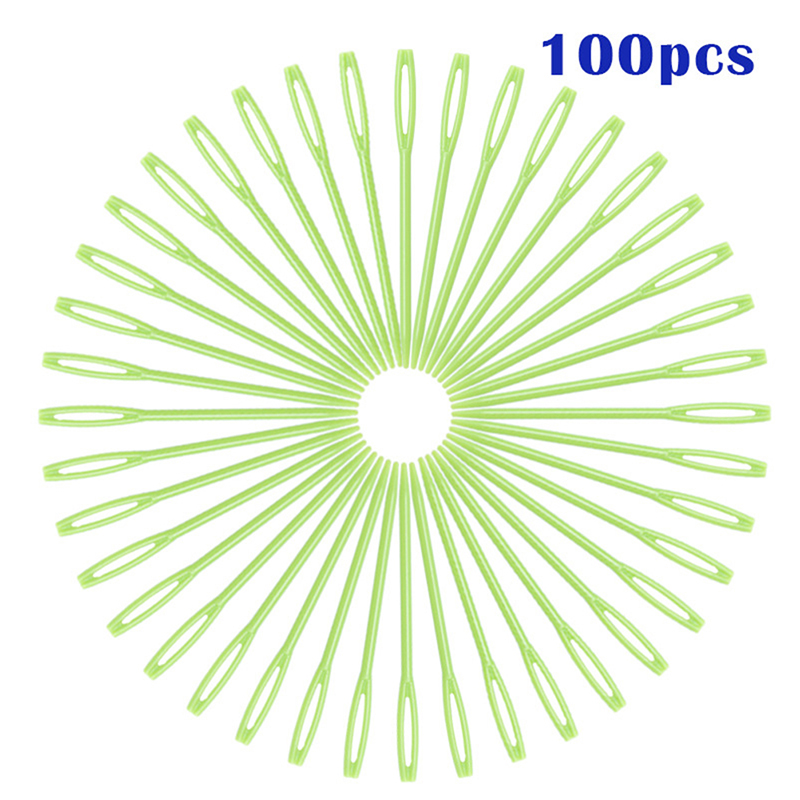 Durable 7cm Plastic Knitting Needles Crochet Hooks Tapestry Wool Yarn NeedleY QF - Picture 7 of 11