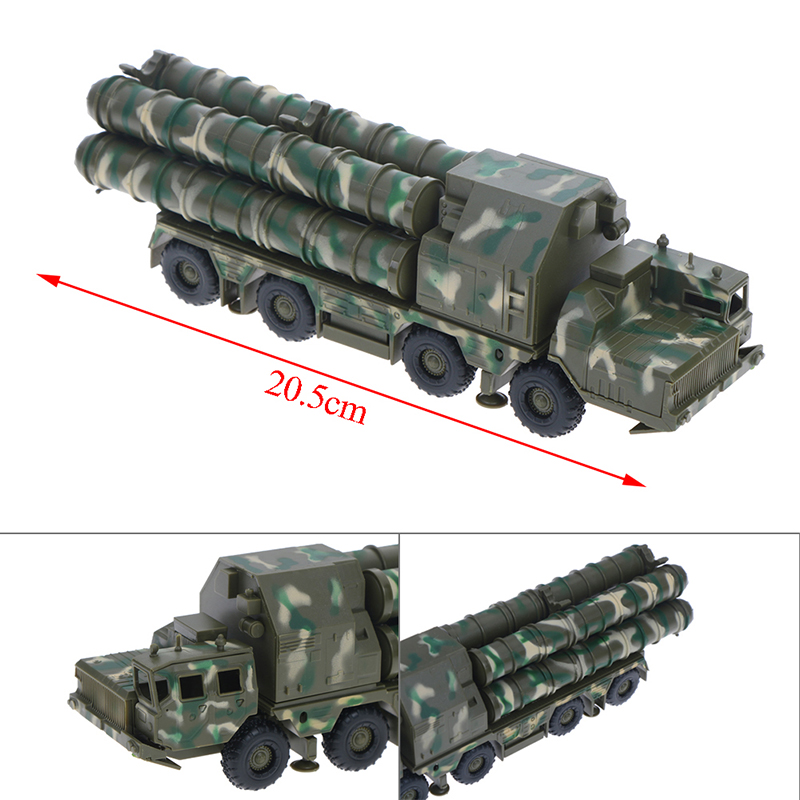 WANSUPYIN 2023 Kit désassemblé à l'échelle 1/72 S-300 Russe Air Defense Missile Radar Modèle de véhicule de chasse militaire en plastique moulé sous pression Modèle de véhicule pour collection