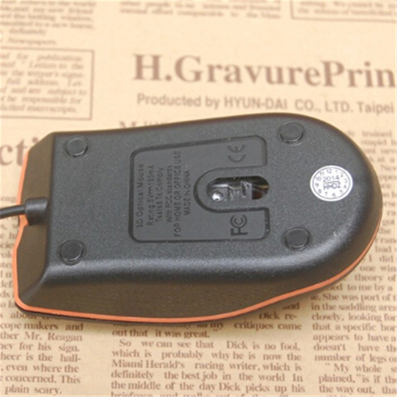 Nouvelle souris de jeu filaire à LED USB optique; souris de défilement à FER2 - Picture 8 of 12