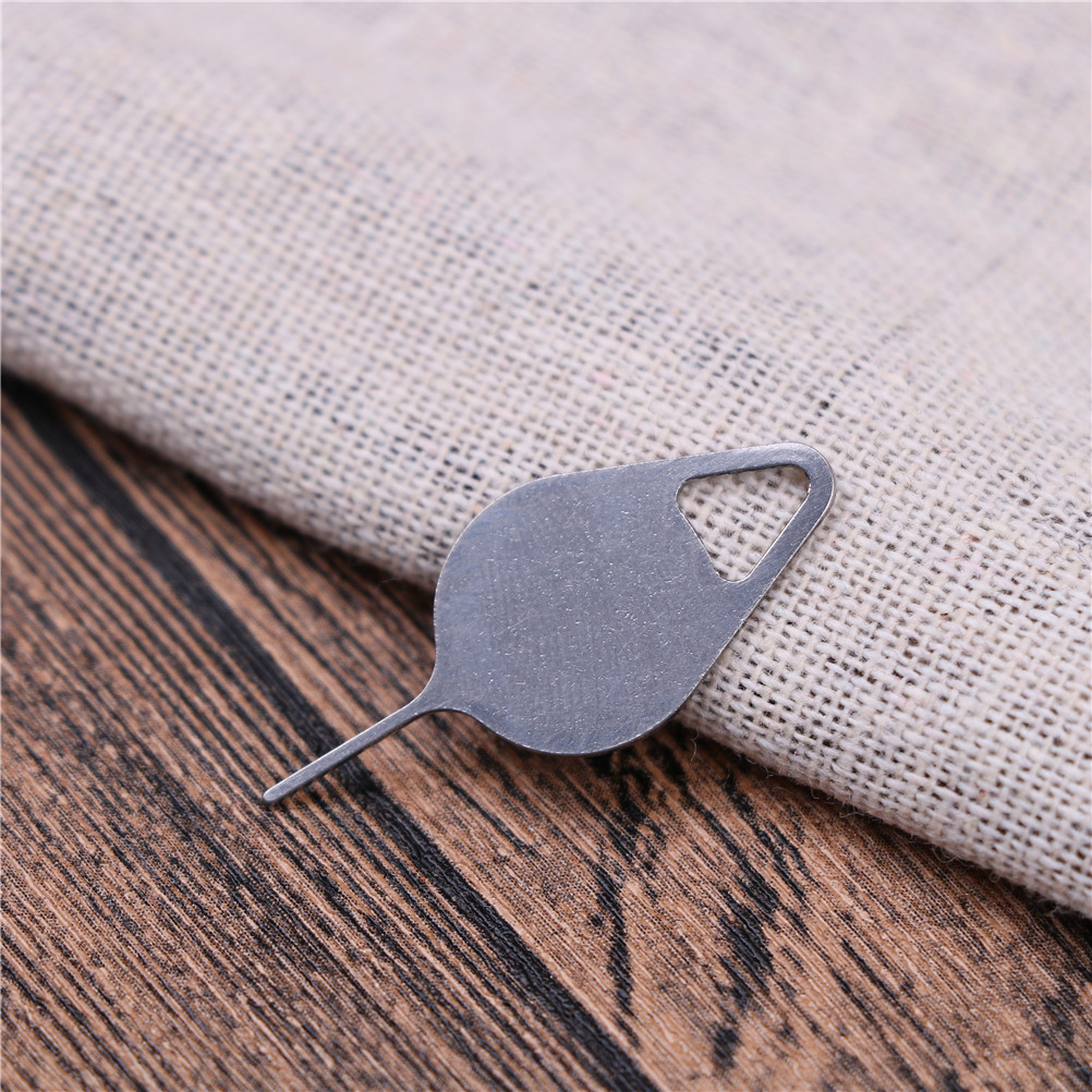 10PCS Sim Card Tray Removal Eject Pin Key Tool Stainless Steel Needle N P_bf - Bild 9 von 10