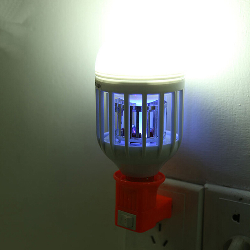 Led Bulb E27/B22 15W Anti-Mosquito Insect Zapper Flying Moths Killer Light-qk - Bild 7 von 14