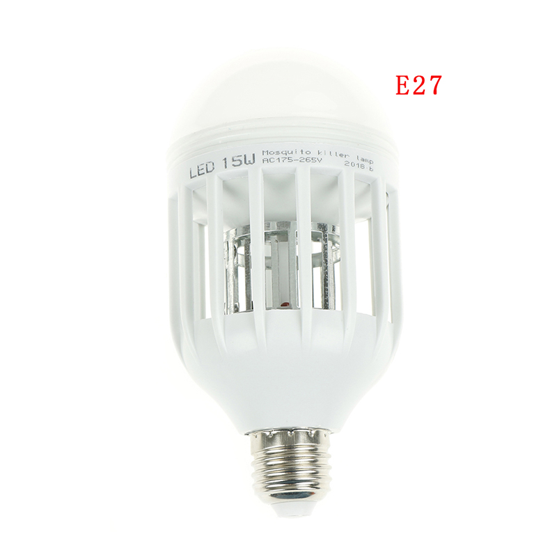 Led Bulb E27/B22 15W Anti-Mosquito Insect Zapper Flying Moths Killer Light-qk - Bild 12 von 14
