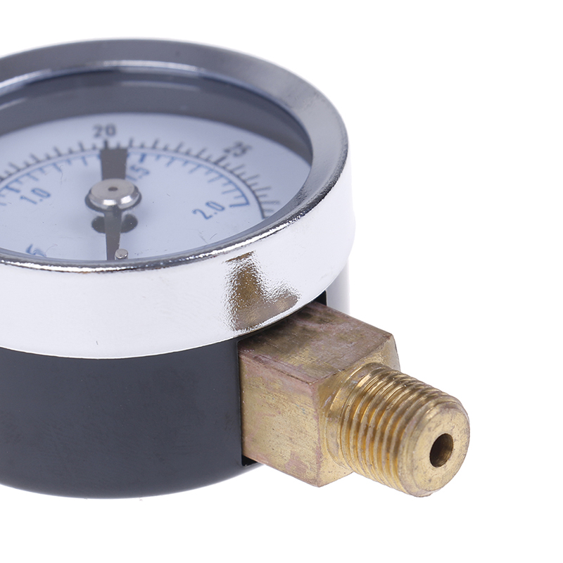 1/4" npt air pressure gauge 0-30 psi side / bottom mount 2" fac-yn - Picture 4 of 9
