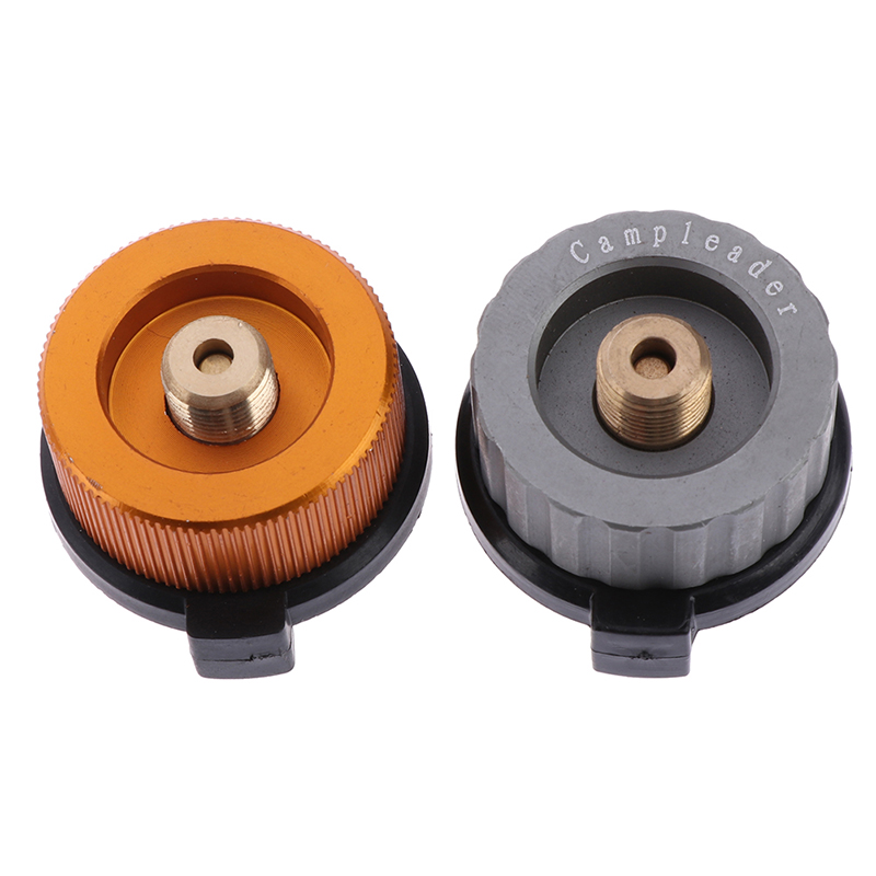 Camping Burner Cartridge Gas Fuel Canister Stove Cans Tank Adapter Converter'DB