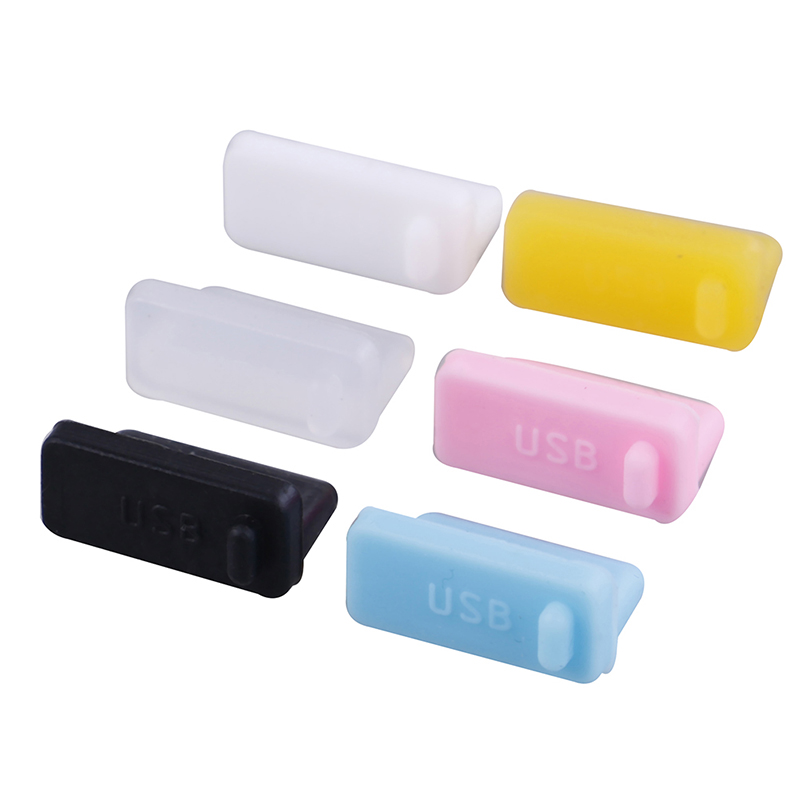 10pcs silicone usb cap anti dust cover cap protector plug JN CB