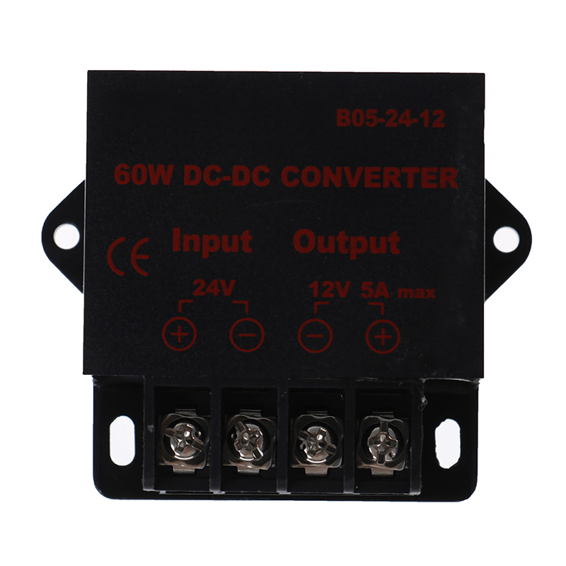 24V To 12V DC Step Down Converter - 1.5A 18W Waterproof Voltage Reducer For Truck, Car, Bus, Boat, Solar (Input 15-40V)